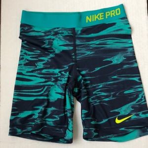 Nike pro compression shorts.